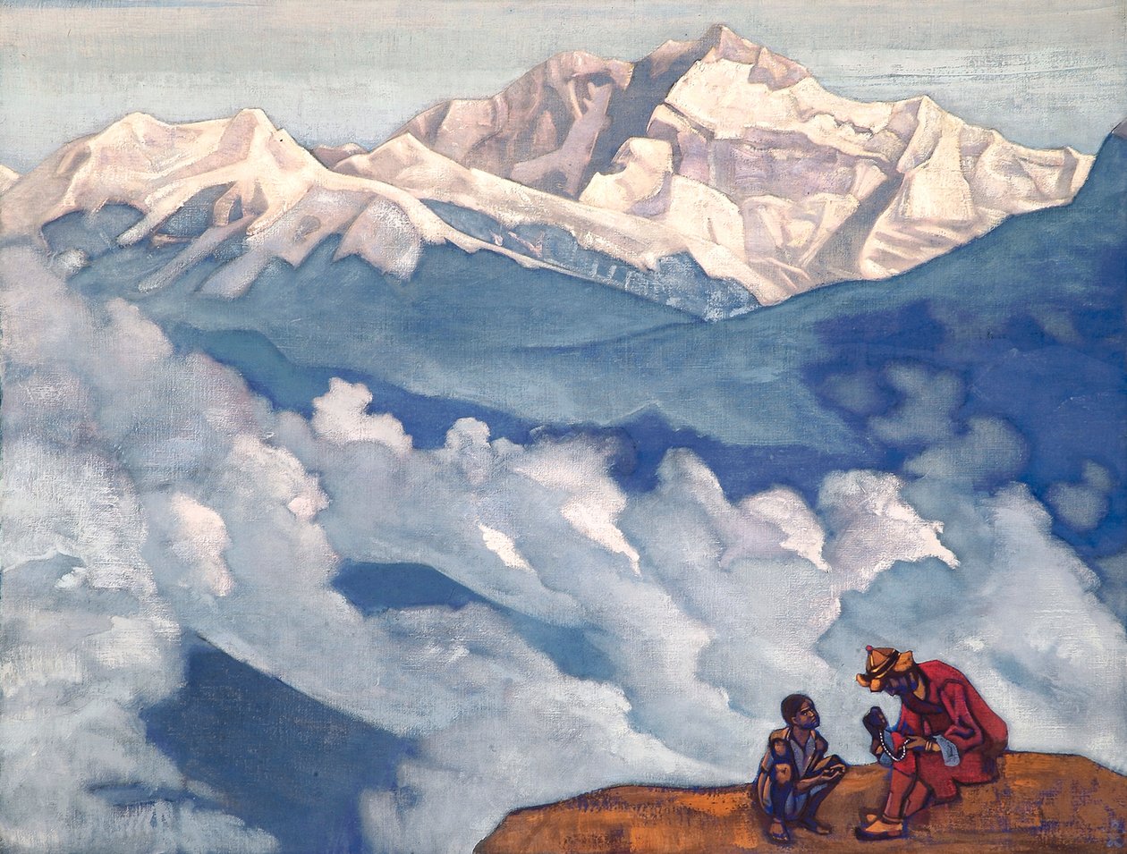 Perła Poszukiwania, 1924. autorstwa Nikolai Konstantinowitsch Roerich