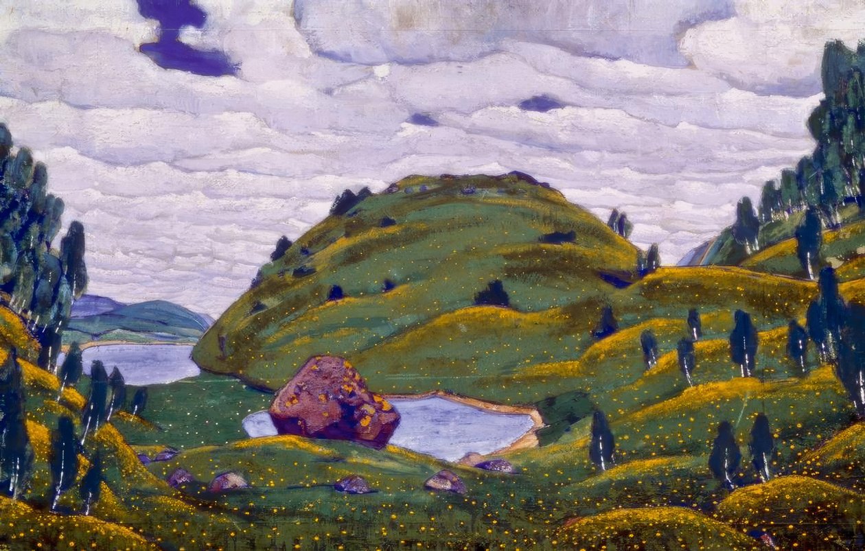 Strawiński, Święto Wiosny / Roerich autorstwa Nikolai Konstantinowitsch Roerich