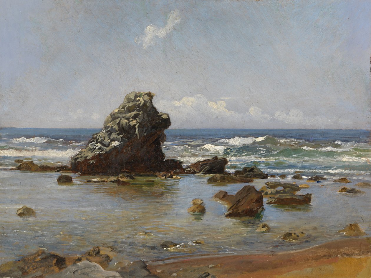 Zatoka w Livorno autorstwa Nikolai Nikolayevich Ge
