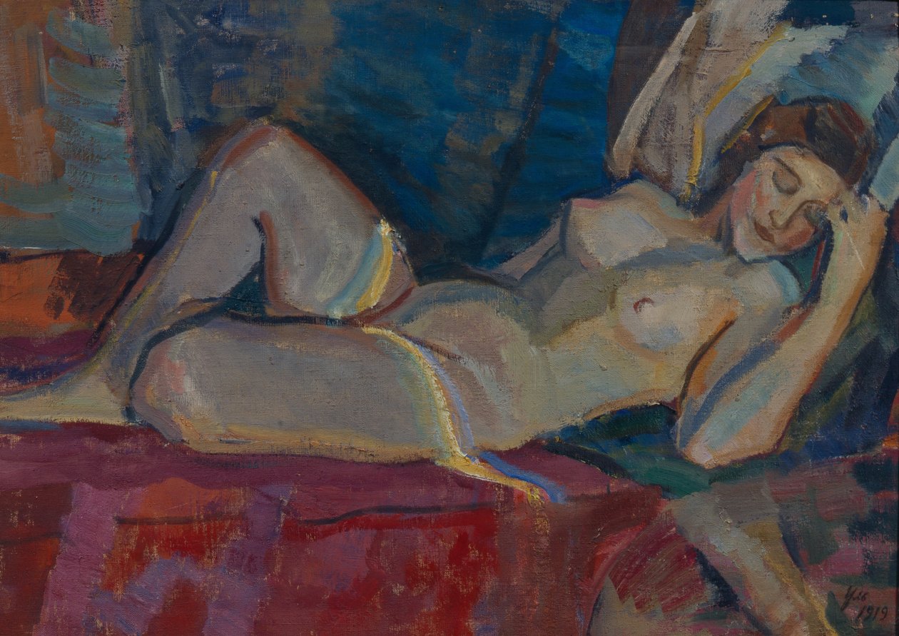 Nagi. Strefa Wenus, 1919 autorstwa Nikolai Pavlovich Ulyanov