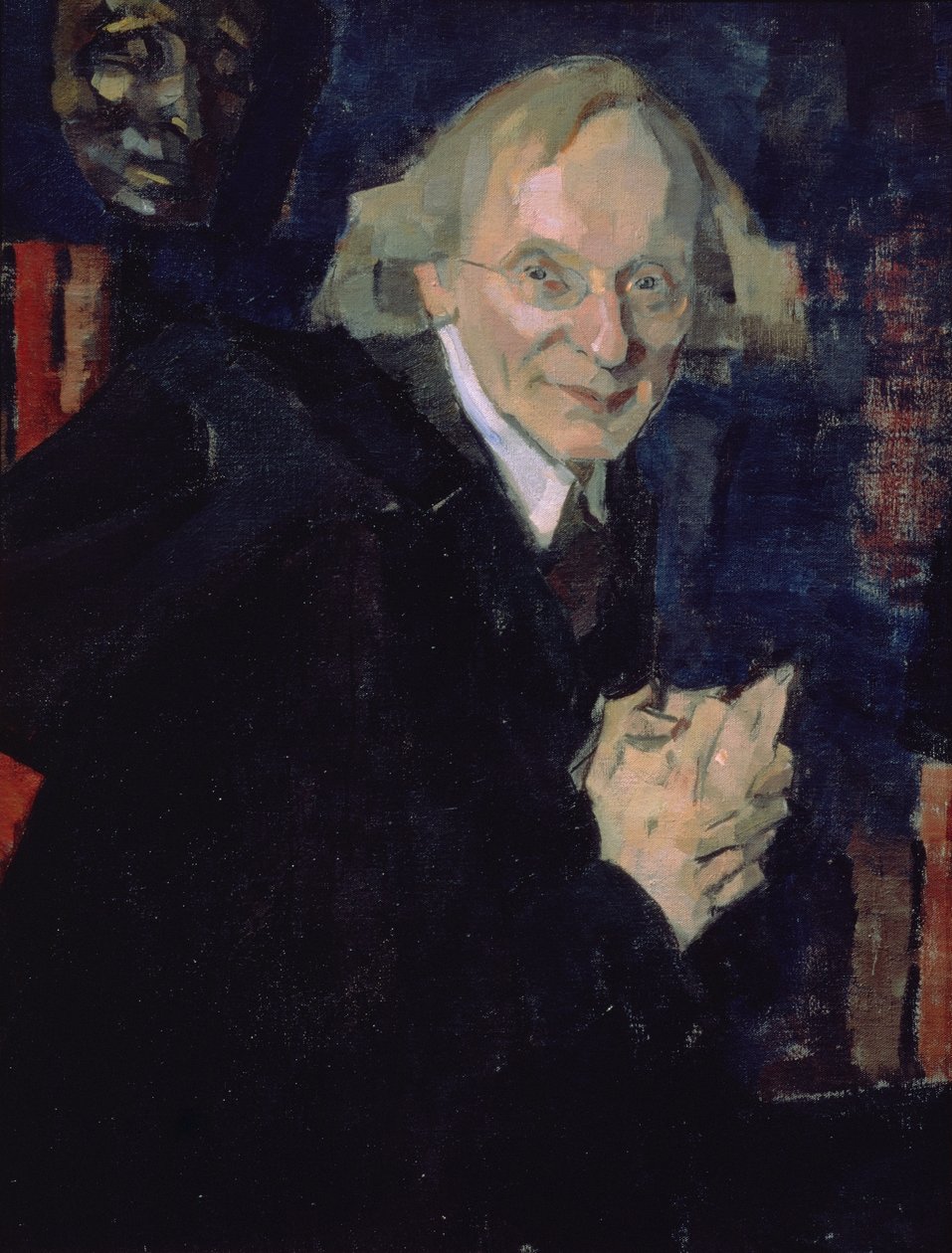Portret poety Wiaczesława Iwanowicza Iwanowa (1866-1949) ok.1920 (olej na płótnie) autorstwa Nikolai Pavlovich Ulyanov