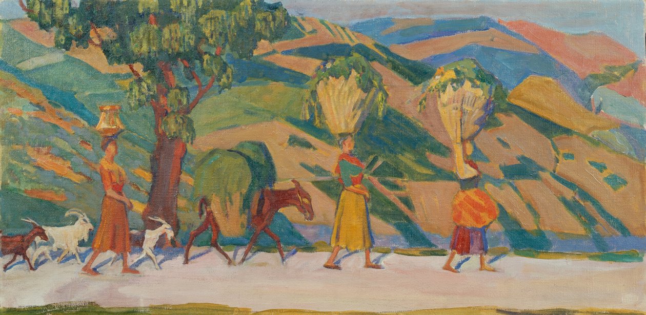 Wzgórza Sabine, 1909-1912 autorstwa Nikolai Pavlovich Ulyanov