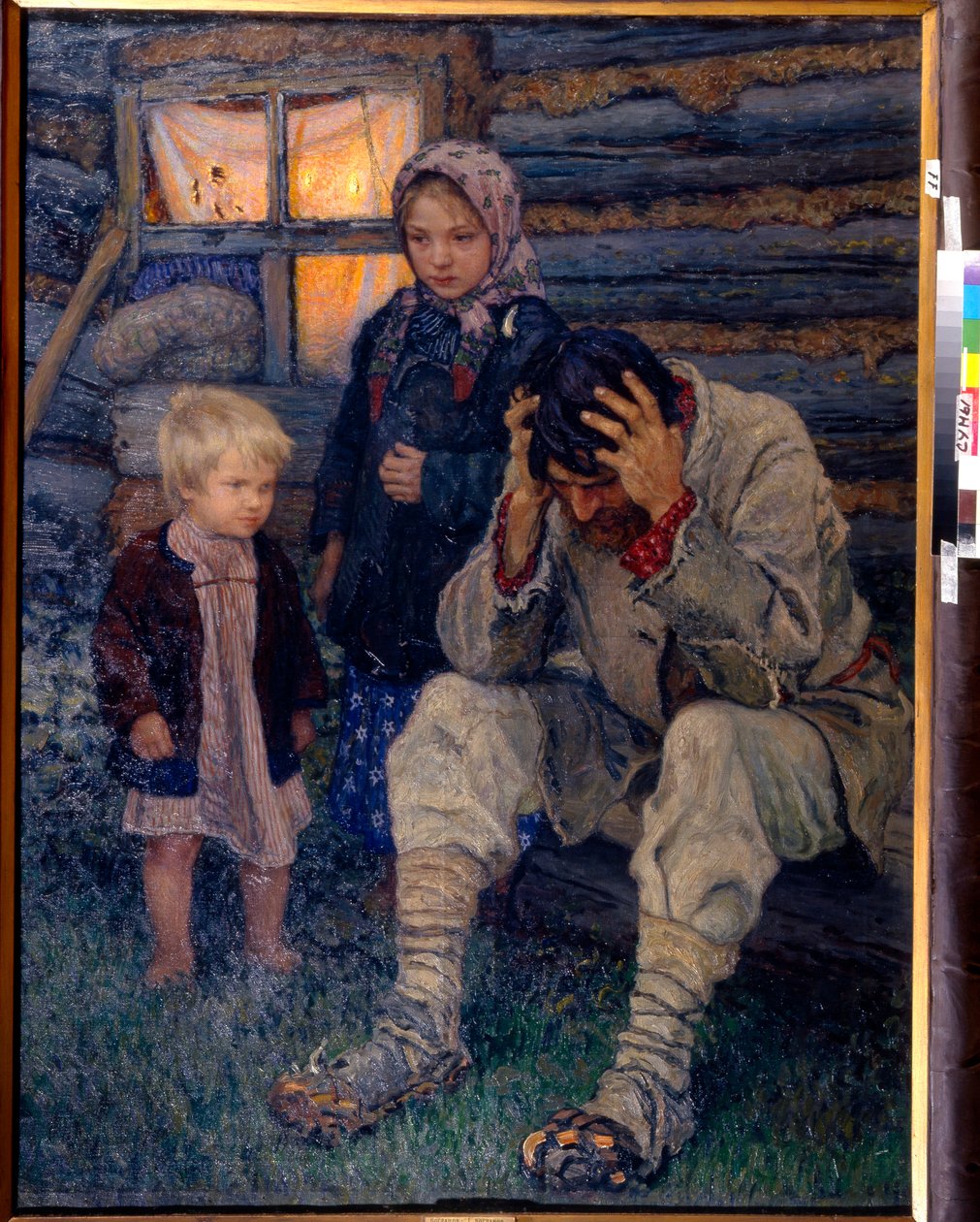 Deuil - Bogdanov-Belsky, Nikołaj Pietrowicz (1868-1945) Żałoba Olej na płótnie 1909 Regionalne Muzeum Sztuki, Sumy 141x106 autorstwa Nikolai Petrovich Bogdanov Belsky