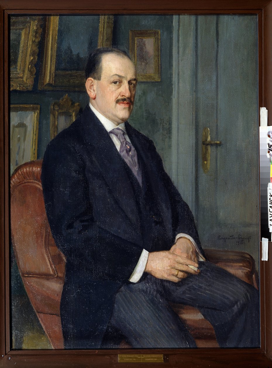 Autoportret autorstwa Nikolai Petrovich Bogdanov Belsky
