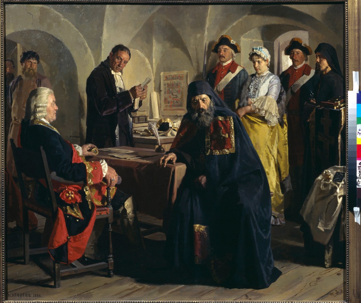 Księżniczka Praskovia Iousoupova (Jusupova) (1795-1820), zanim została zakonnicą. Obraz Nicolasa (Nikolai) Nevrev (1830-1904), olej na płótnie autorstwa Nikolai Vasilievich Nevrev