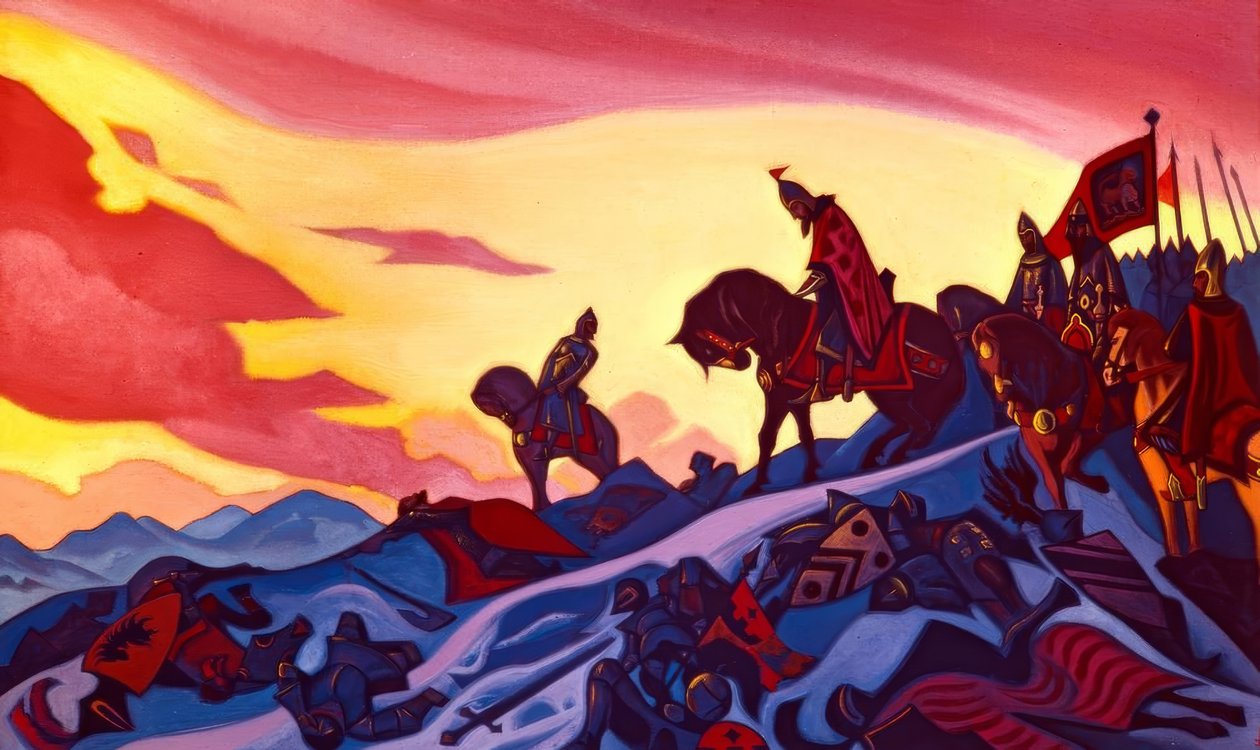 Aleksander Newski autorstwa Nikolai Konstantinowitsch Roerich