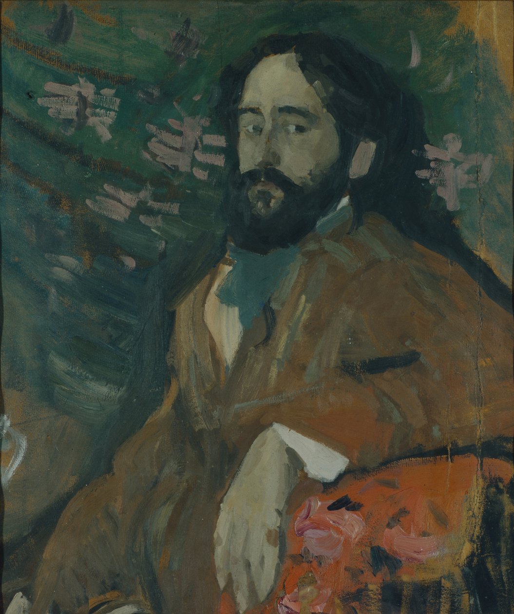 Portret malarza Nikołaja Milioti 1874-1962, 1908 autorstwa Nikolaj Nikolaevic Sapunov