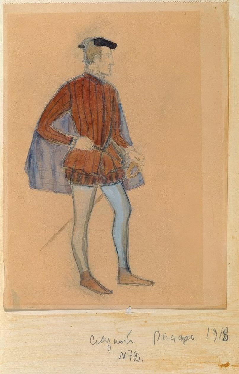 Figurka Baronów Albert autorstwa Nikolaj Pawlowitsch Uljanow