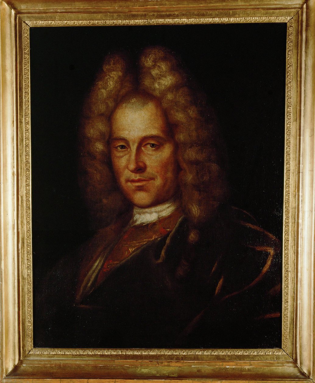 Kompozytor Johann Joseph Fux, namalował ... (obraz na płótnie) autorstwa Nikolaus Buck
