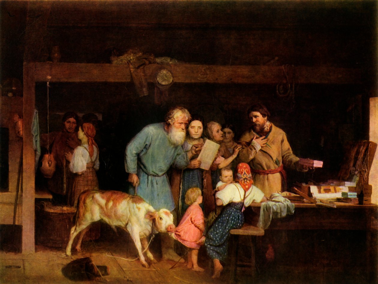 „Ofena, sklepikarz”, 1865, 1965. autorstwa Nikolay Koshelev