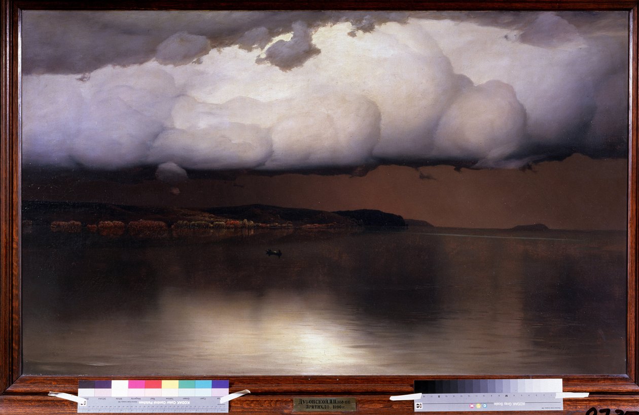 Cisza. Peinture de Nikolai Nikanorovich Dubovskoy (1859-1918), huile sur toile autorstwa Nikolay Nikanorovich Dubovskoy
