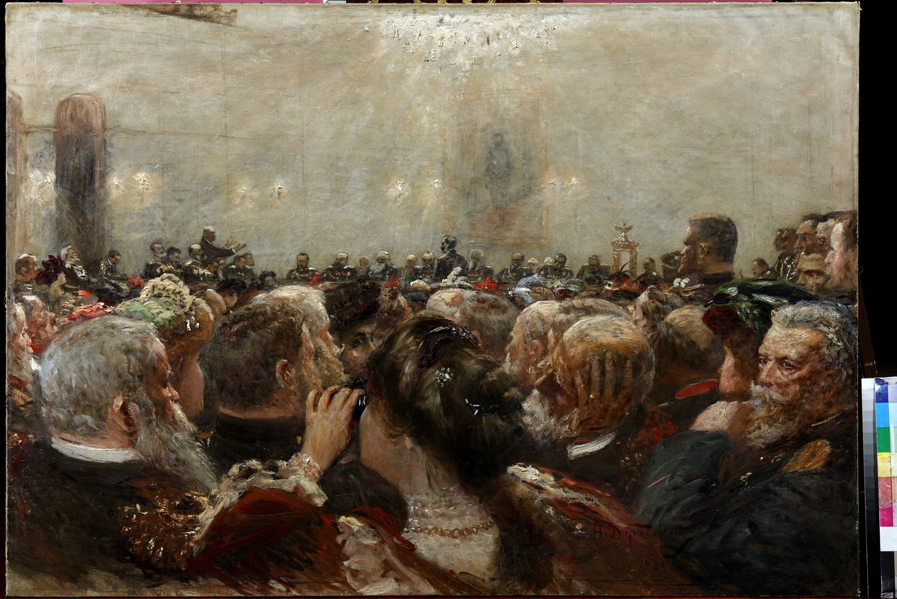 Proces Port Arthur Dubovskoy, Nikołaj Nikanorovich (1859-1918) autorstwa Nikolay Nikanorovich Dubovskoy