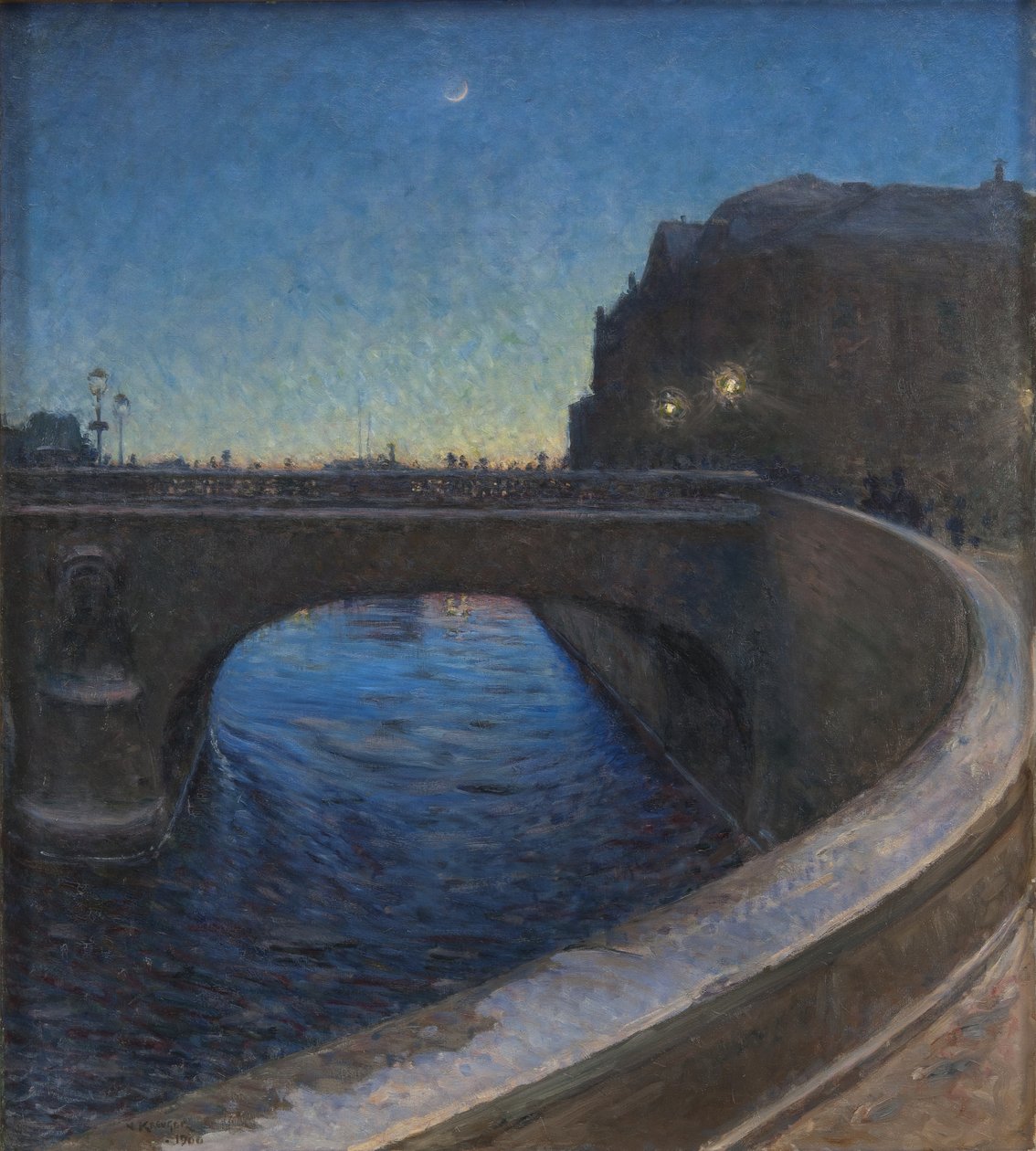 Wieczór marcowy, 1900 autorstwa Nils Kreuger