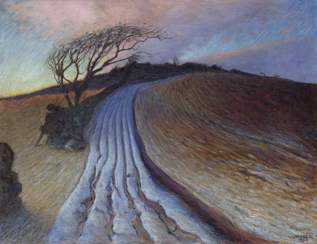 Październikowy wieczór w Apelvik, 1894 autorstwa Nils Kreuger