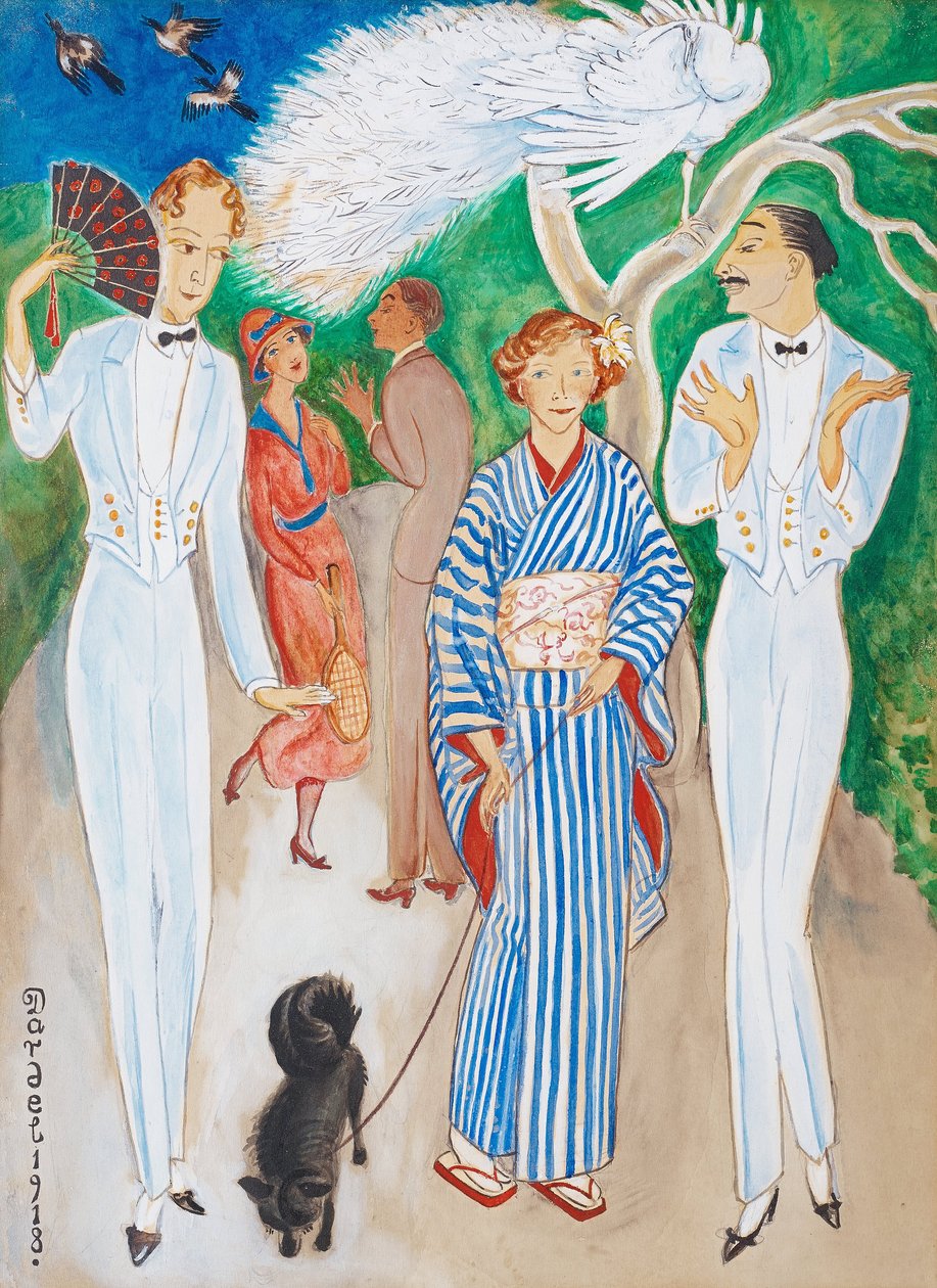 Pawie autorstwa Nils von Dardel