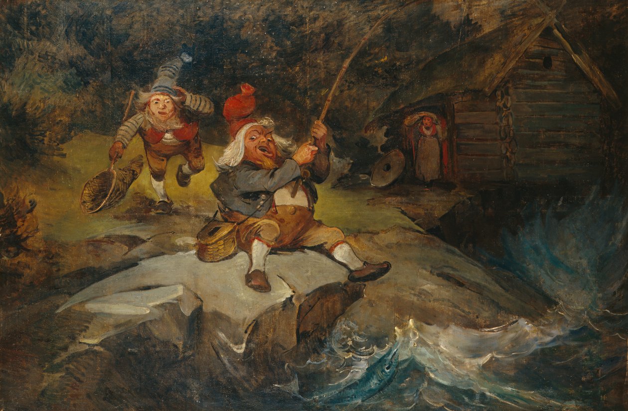 Wędkarstwo autorstwa Nils Bergslien