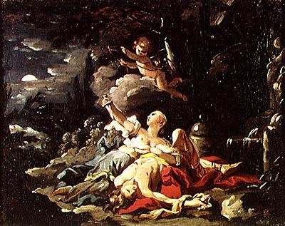 Pyramus i Thisbe autorstwa Noel Halle