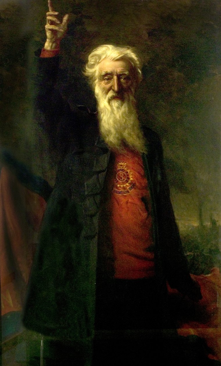 Generał William Booth, założyciel Armii Zbawienia (olej na płótnie) autorstwa Noel Denholm Davis