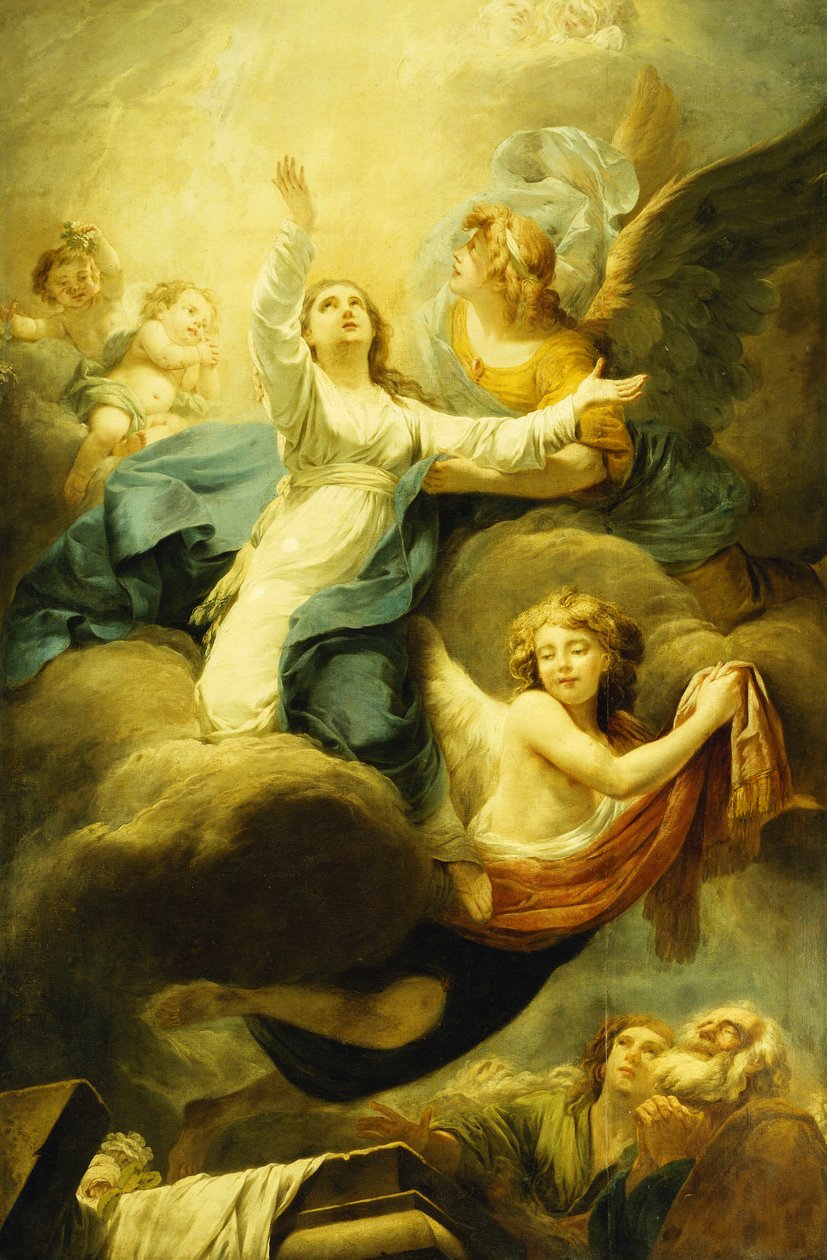 Wniebowzięcie Najświętszej Maryi Panny, autorstwa Noel Halle