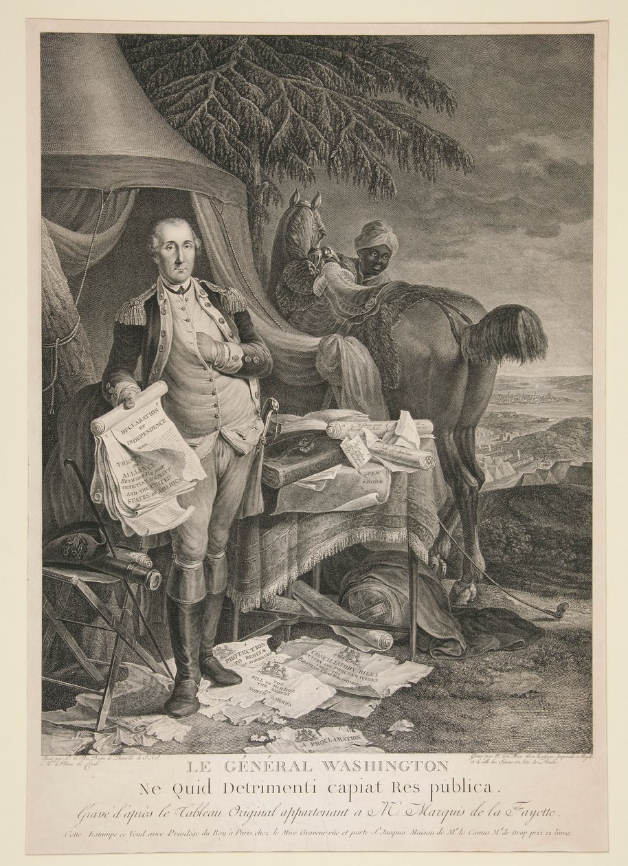 Le General Washington autorstwa Noël Le Mire