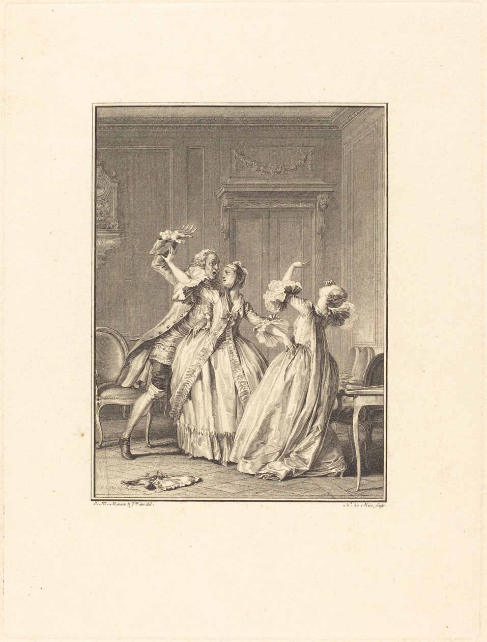Miechy autorstwa Noël Le Mire after Jean Michel Moreau
