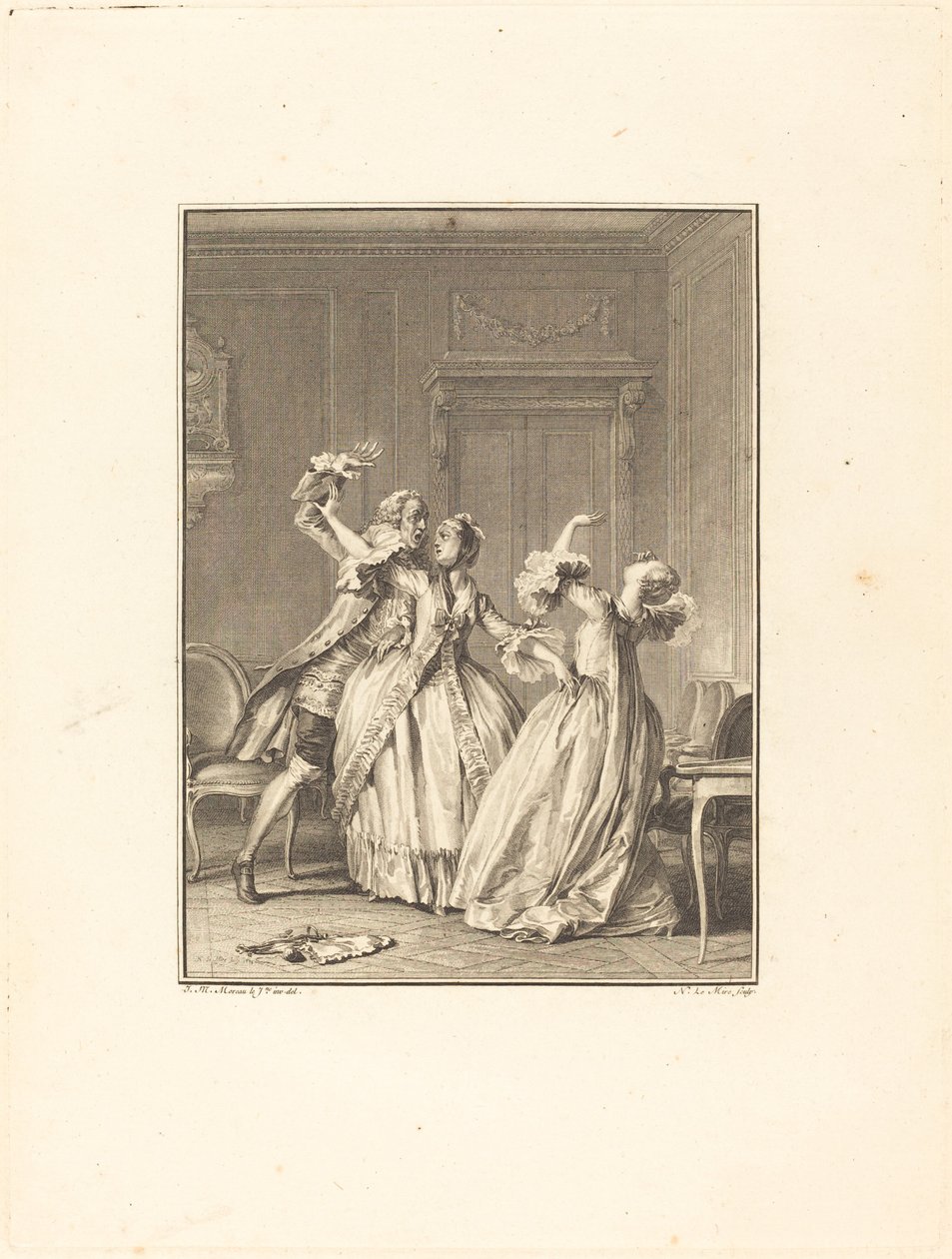 Miechy autorstwa Noël Le Mire after Jean Michel Moreau