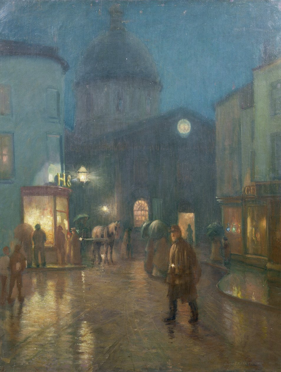 Stała mżawka autorstwa Norman Garstin