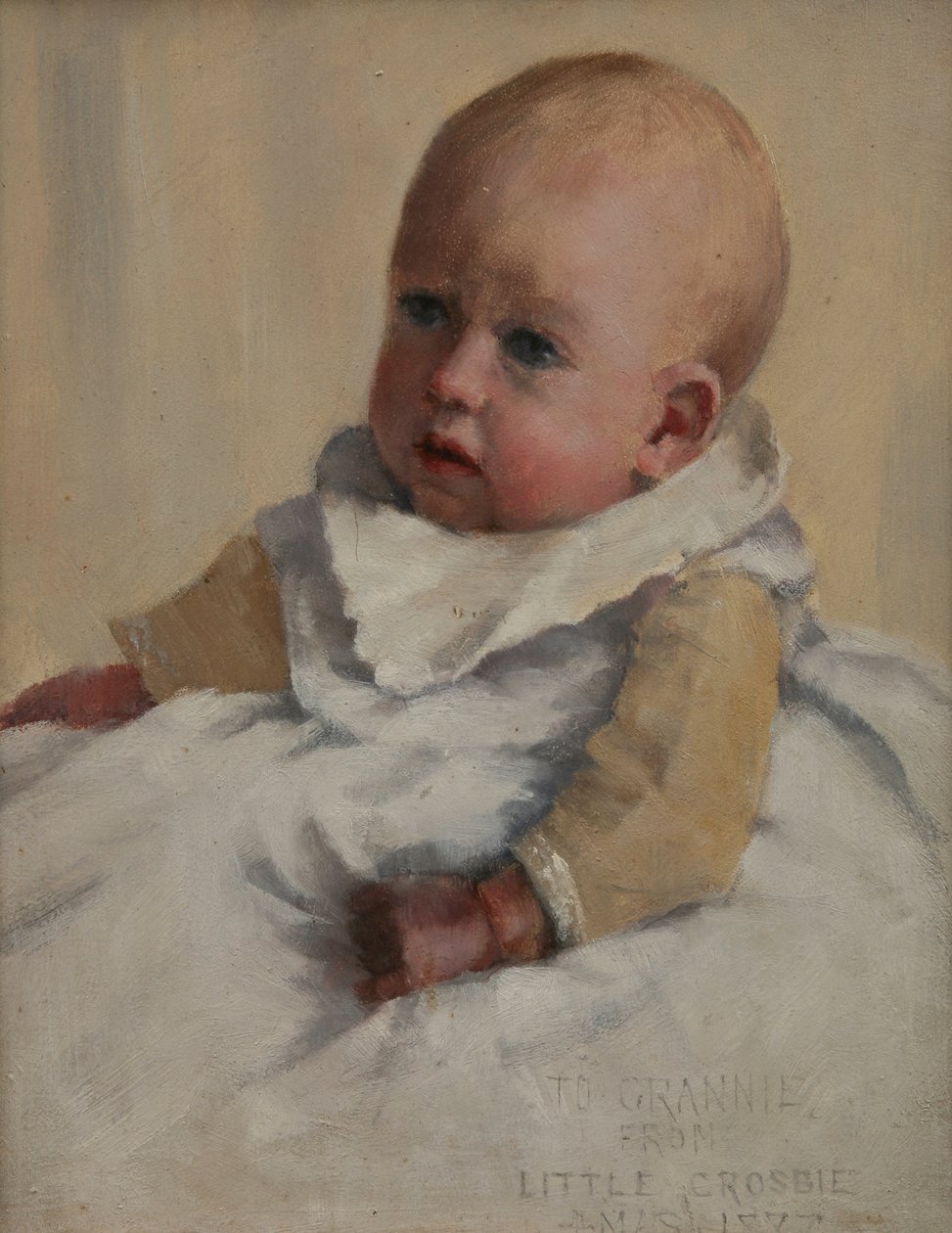 Crosbie jako dziecko, 1887 autorstwa Norman Garstin