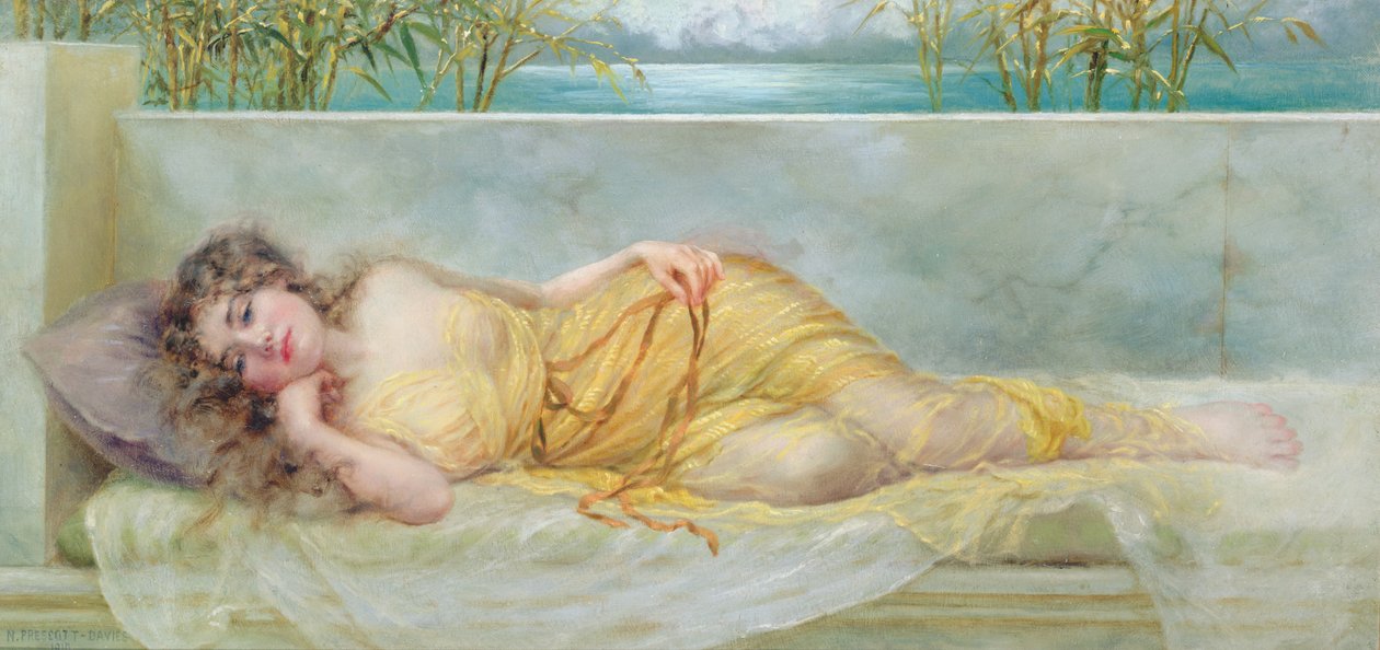 Zaduma, 1910 autorstwa Norman Prescott Davies