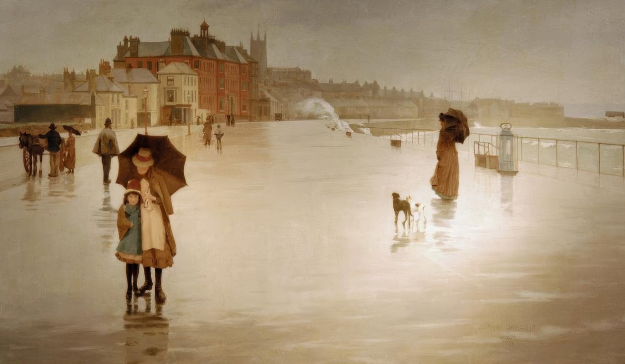 Codzienny deszcz autorstwa Norman Garstin
