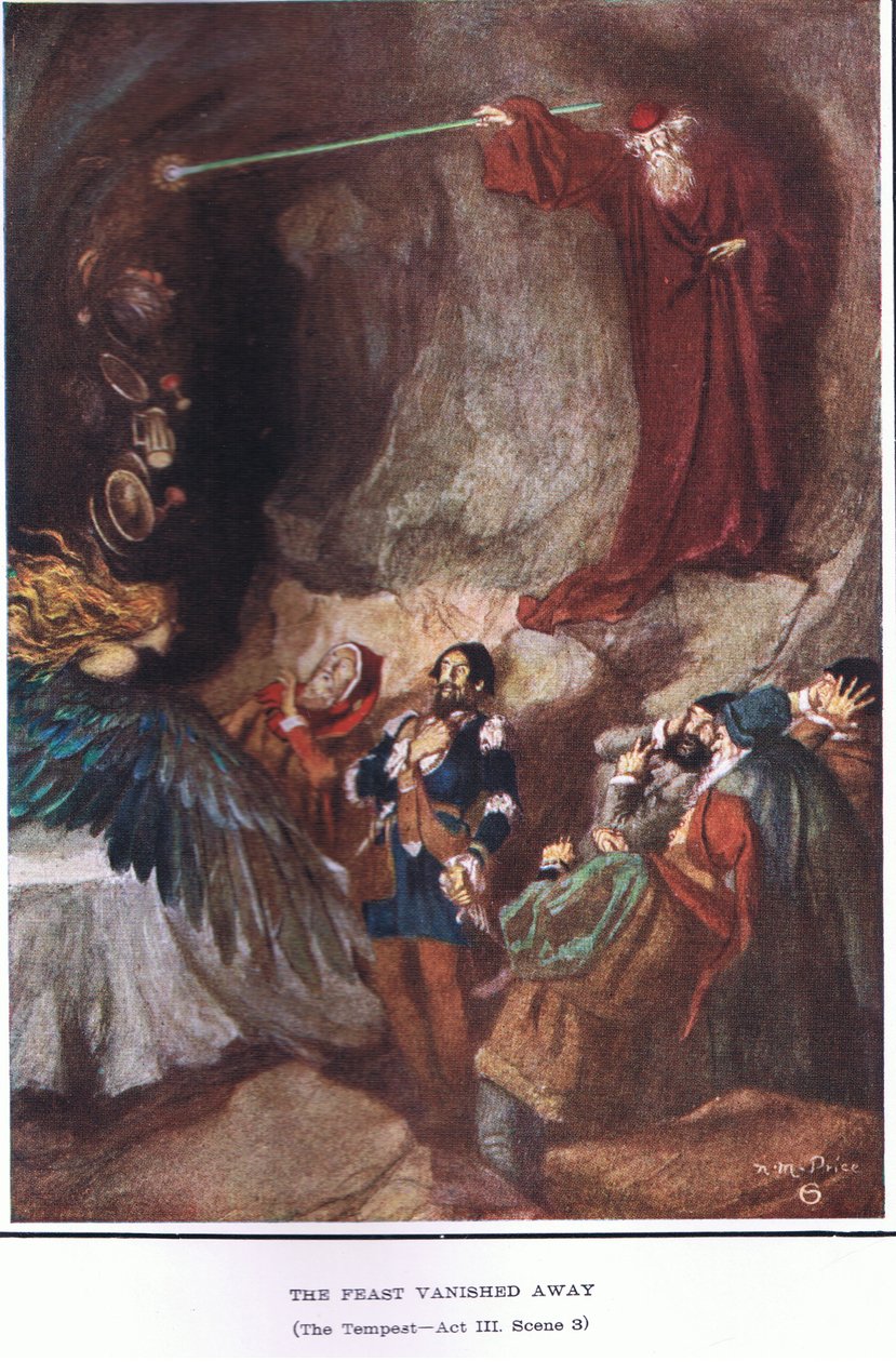 Uczta zniknęła (Burza) autorstwa Norman Mills Price
