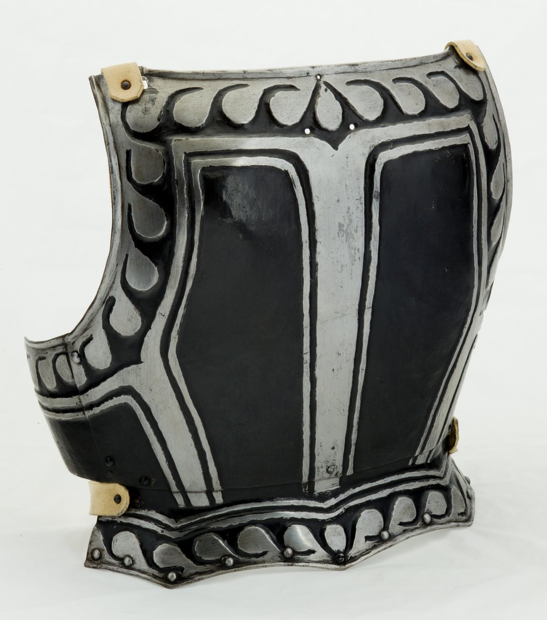 Płyta tylna, ok.1580 (stal malowana z nowoczesną skórą) autorstwa North German School
