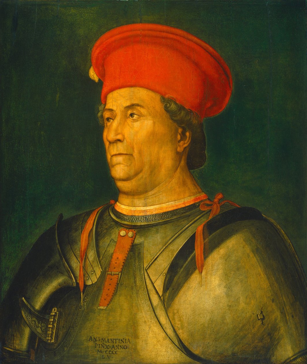 Francesco Sforza autorstwa North Italian 15th Century