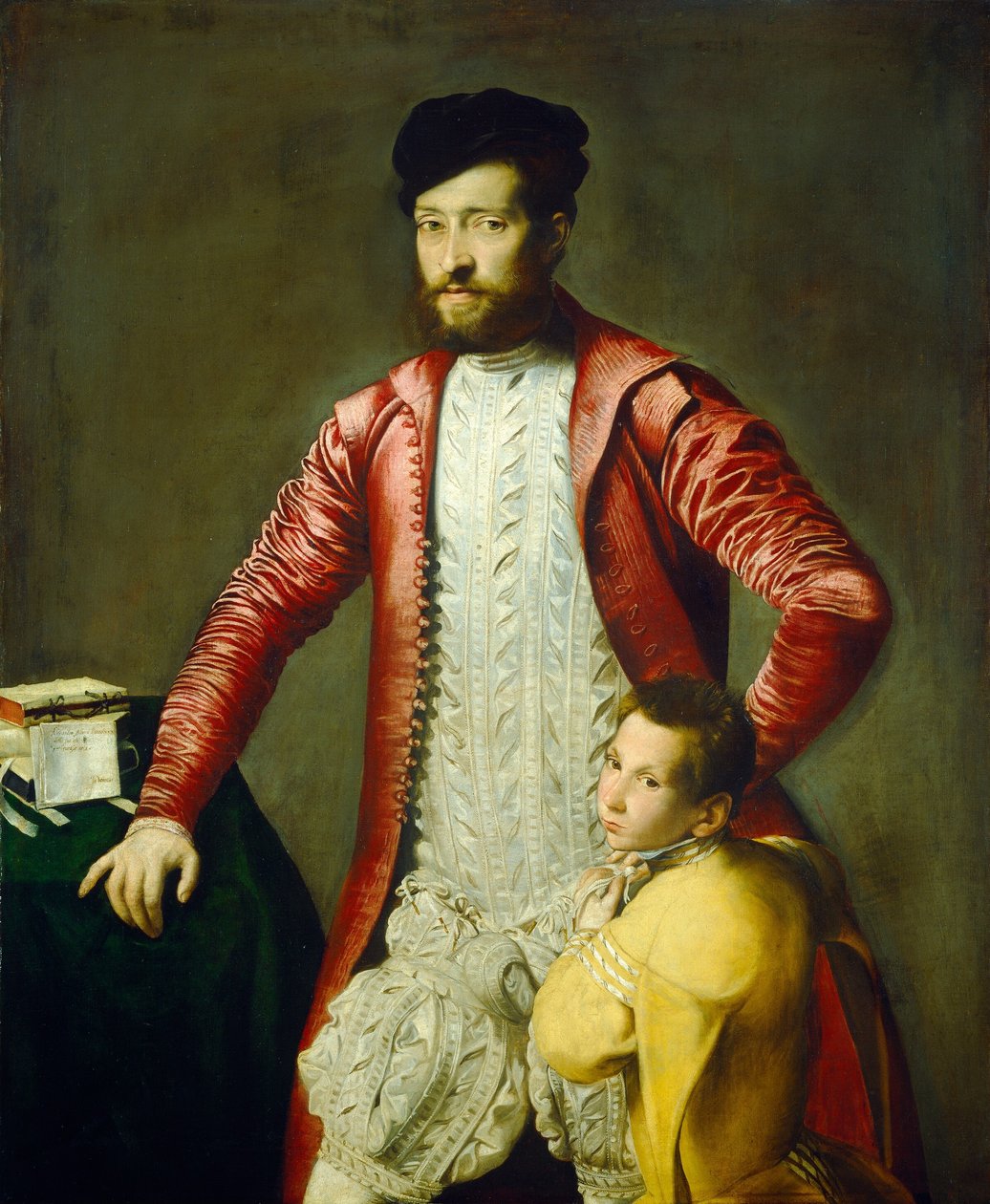 Alessandro Alberti z Page autorstwa North Italian 16th Century