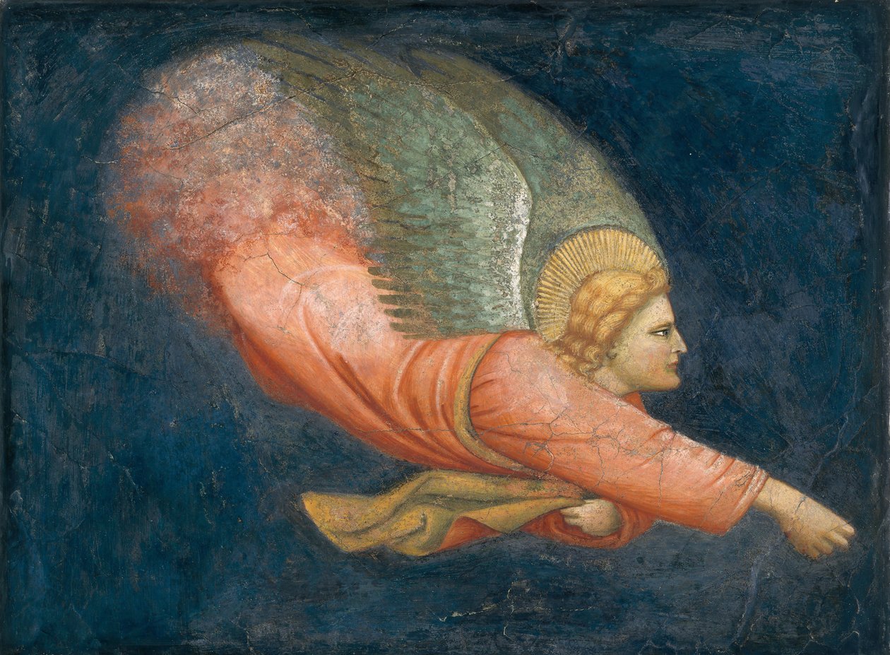 Dwa Anioły. autorstwa North Italian Painter