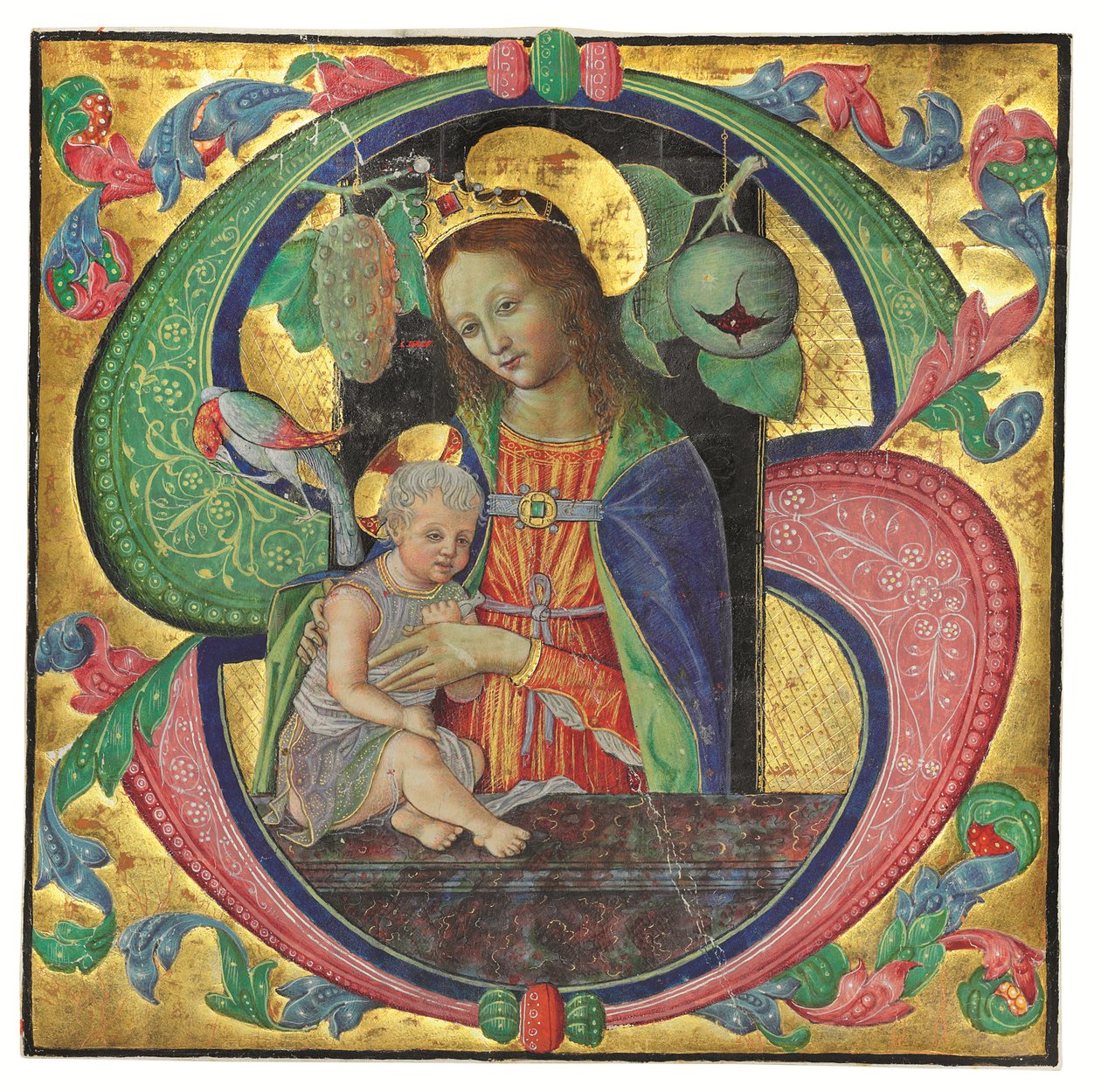 Madonna z Dzieciątkiem, prawdopodobnie Mediolan, ok. 1490 r autorstwa Northern Italian School