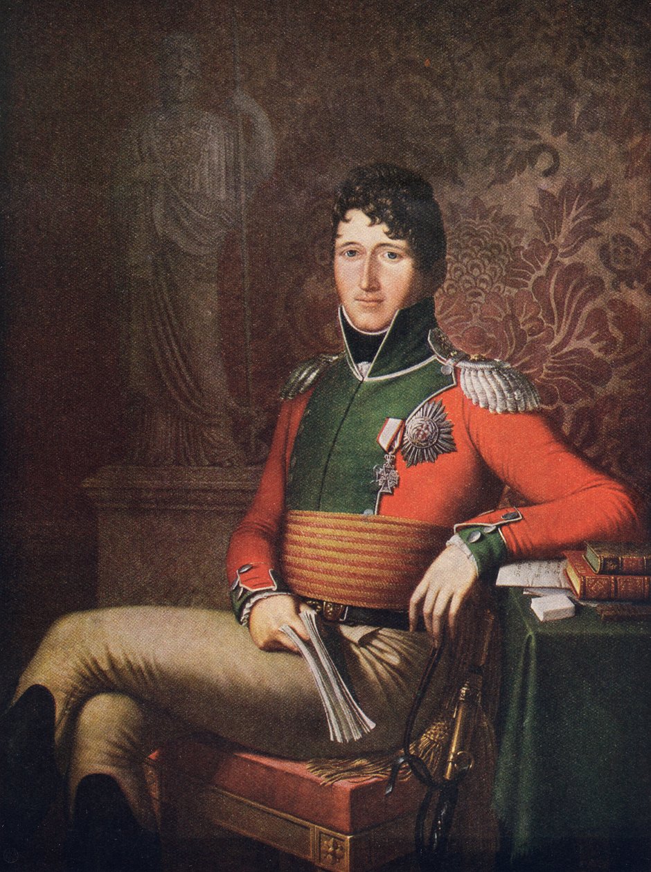 Christian VIII, król Danii, z Eidsvoll 1814, wydany 1914 autorstwa Norwegian School