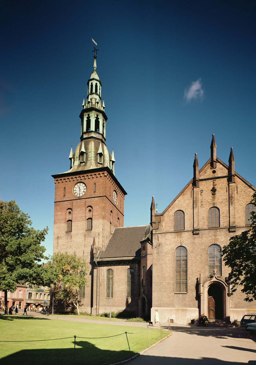 Widok katedry, zbudowanej w latach 1697-99 autorstwa Norwegian School