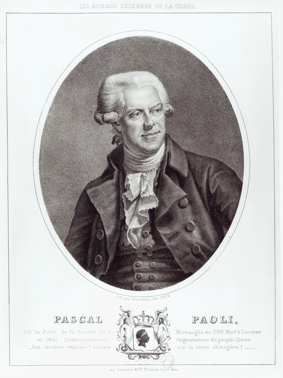 Pascal Paoli, 1872 autorstwa Novellini