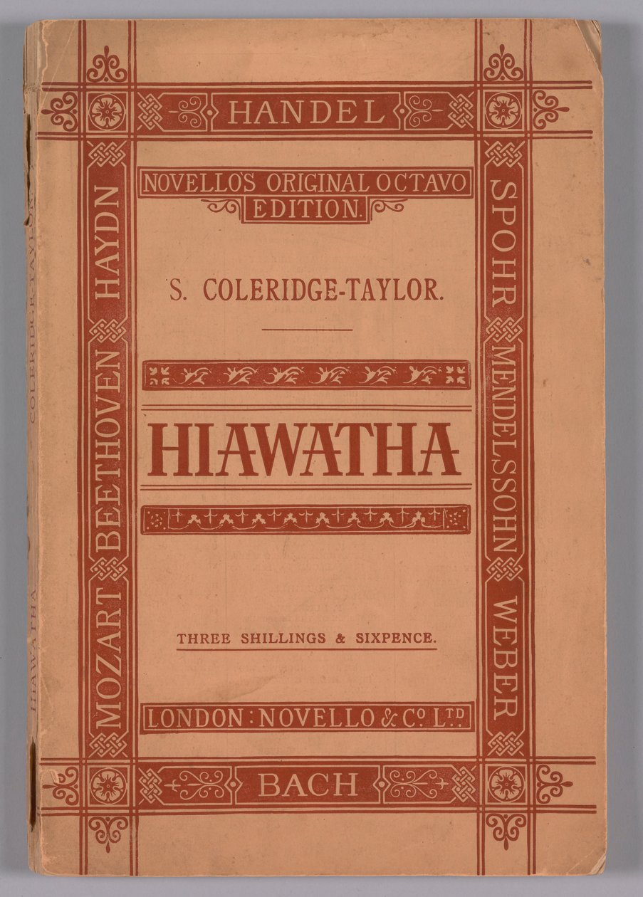 Pieśń Hiawathy op.30, 1900. autorstwa Novello and Company