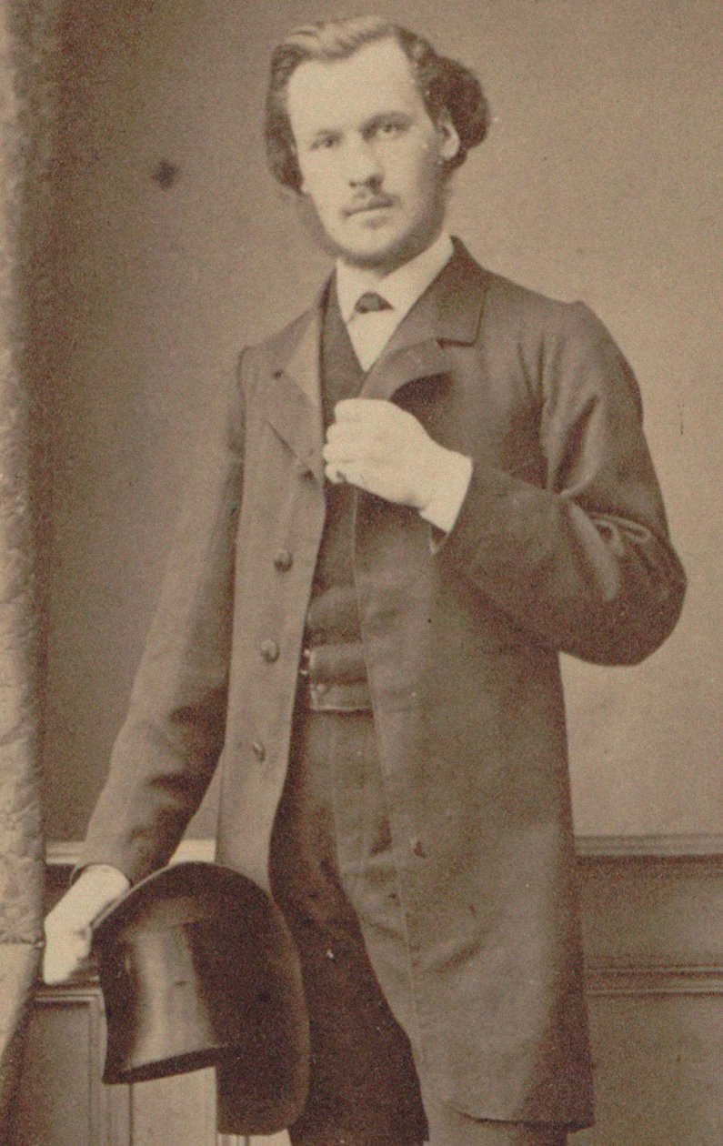 Portret kompozytora Charlesa Lenepveu 1840-1910 , 1870. autorstwa Numa Blanc