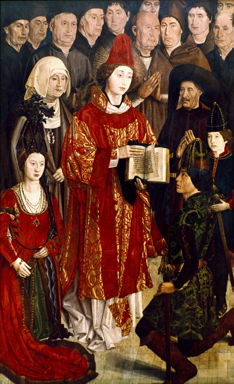 Ołtarz św. Wincentego, 1460 autorstwa Nuno Goncalves or Gonzalvez