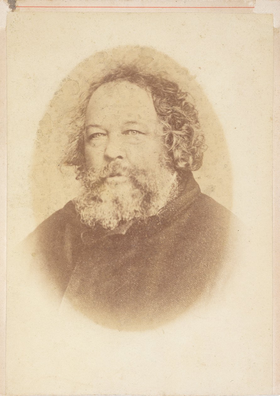 Portret Michaiła Aleksandrowicza Bakunina (1814-1876), autorstwa O.Meistringa, Genewa 1867 (zdjęcie w sepii) autorstwa O. Meistring