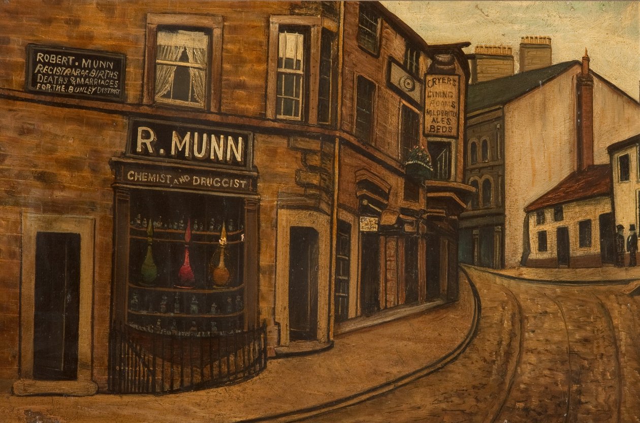 Munns Corner, 1890 autorstwa OShea