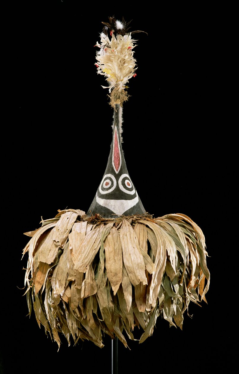 Maska Tolai Duk-Duk, New Britain (media mieszane) autorstwa Oceanic