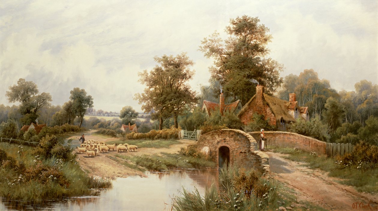 Poganiacz owiec autorstwa Thomas Clark