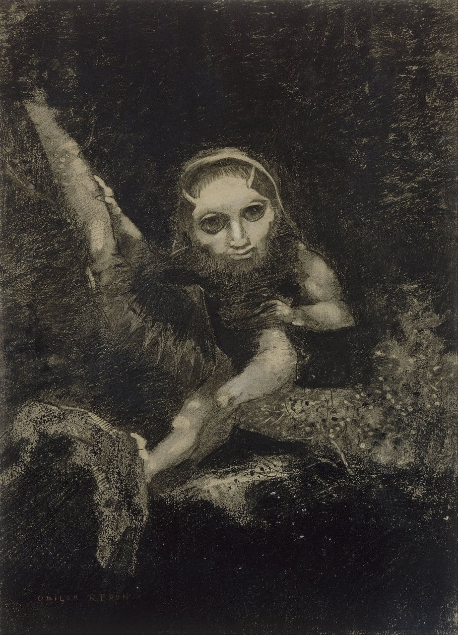 Kaliban autorstwa Odilon Redon