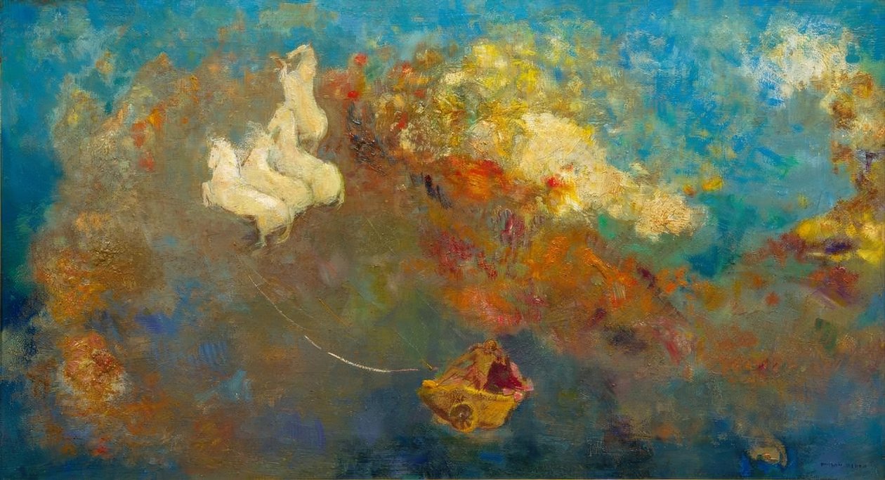 Rydwan Apolla autorstwa Odilon Redon