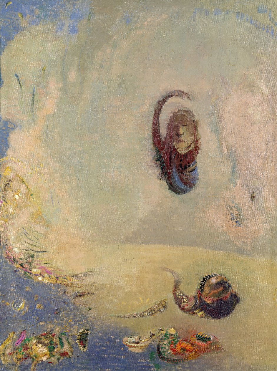 Oannes, ok.1910 autorstwa Odilon Redon
