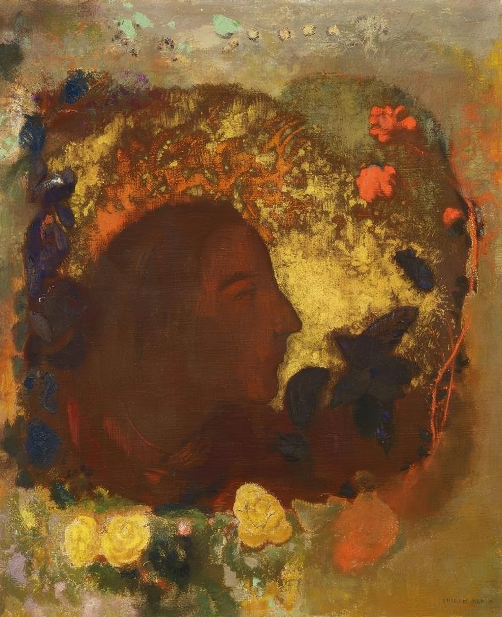 Paul Gauguin autorstwa Odilon Redon